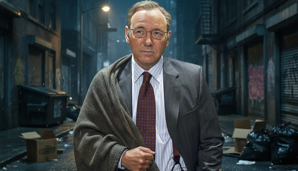 Kevin Spacey is Homeless and Needs Hollywood's Biggest Directors to Save Him