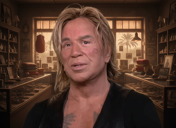 Actor Mickey Rourke Launches GoFundMe to Prevent Home Eviction