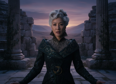 Why Michelle Yeoh Was 'Literally Squeaking' on the 'Wicked' Set