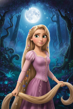Teagan Croft and Milo Manheim Cast as Rapunzel and Flynn