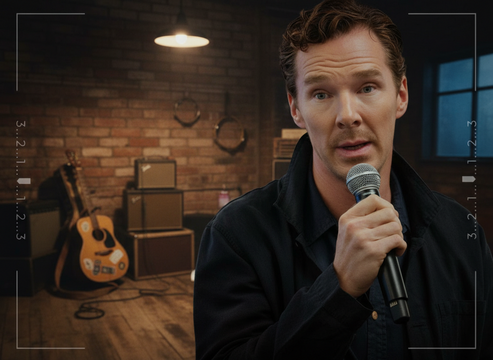 Benedict Cumberbatch Gets Starstruck Meeting Radiohead Backstage