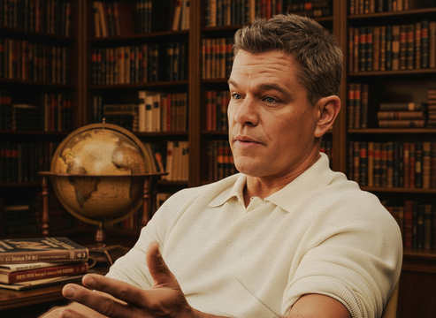 Damon Reveals Hollywood Legend He Calls Career 'Goal'