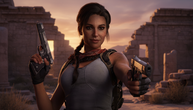 Sophie Turner's Lara Croft Ditches Sex Appeal for Strength